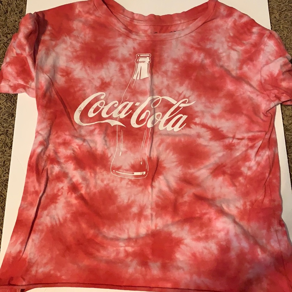 Coca Cola tie dyed t-shirt